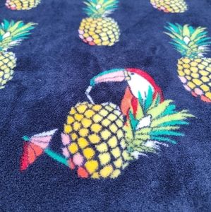 Vera Bradley Toucan Party Throw Plush NWT